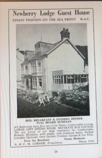 Newberry Beach Lodge Combe Martin Exterior photo